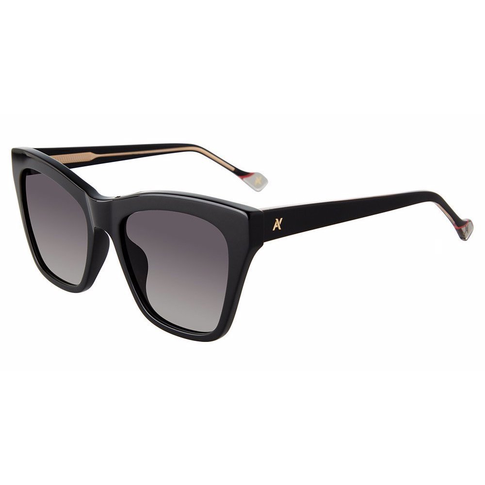 YALEA SUN SYA122 Sunglasses BLACK-0700 54mm